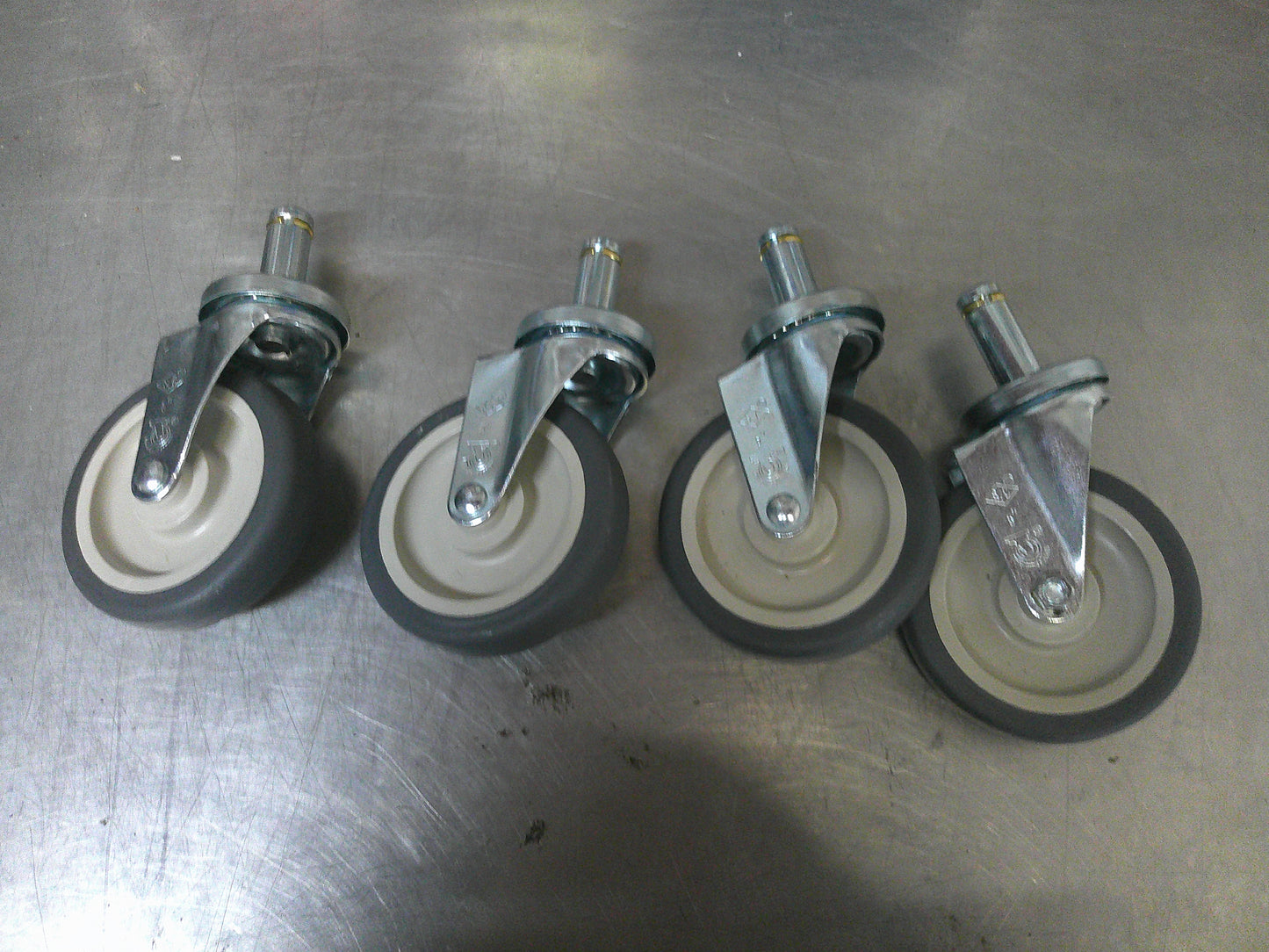 Commercial Grade Casters, 5" Pop-In Casters, #9600