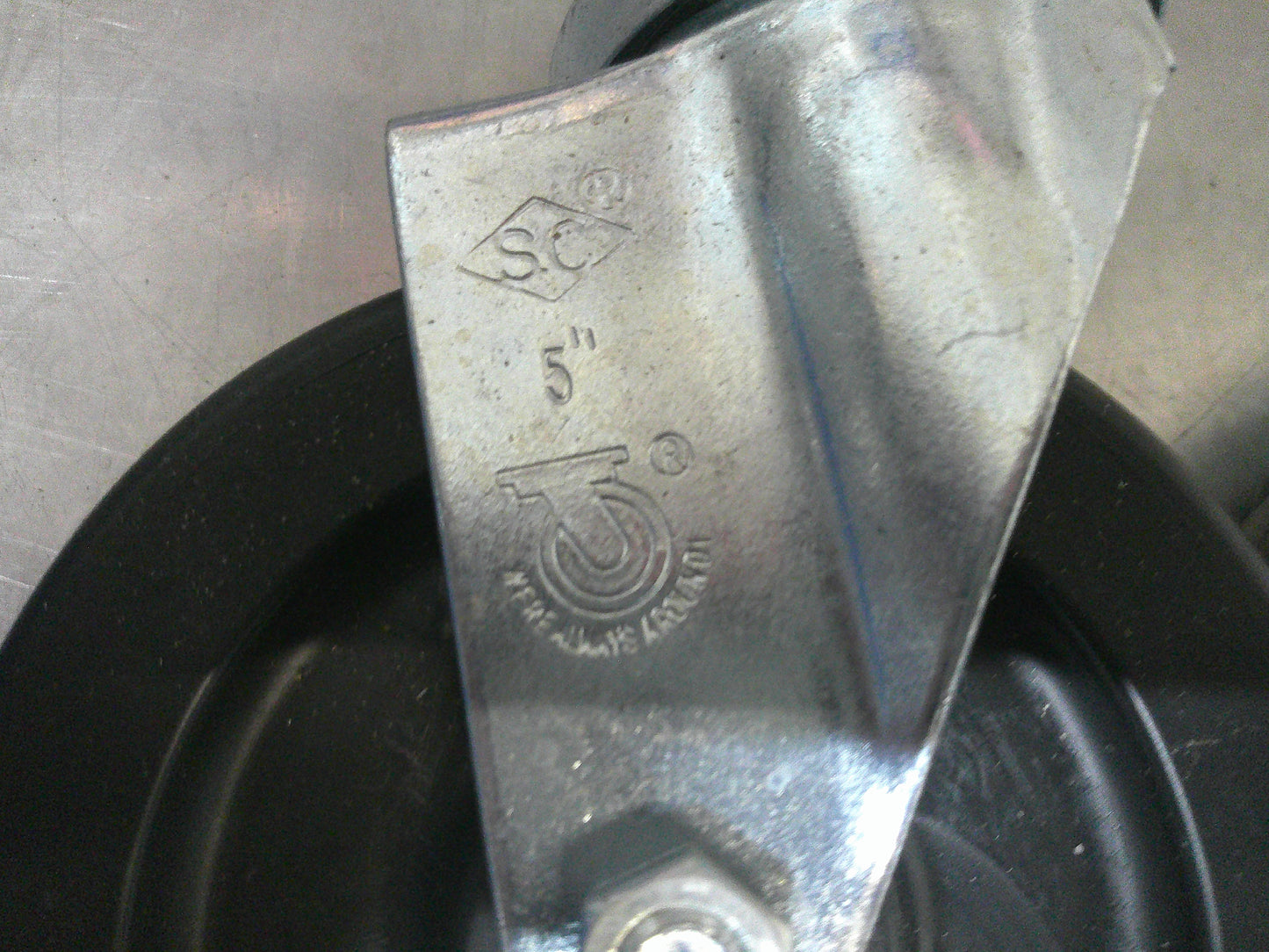 Commercial Grade Casters, 5" Pop-In Casters, #9610