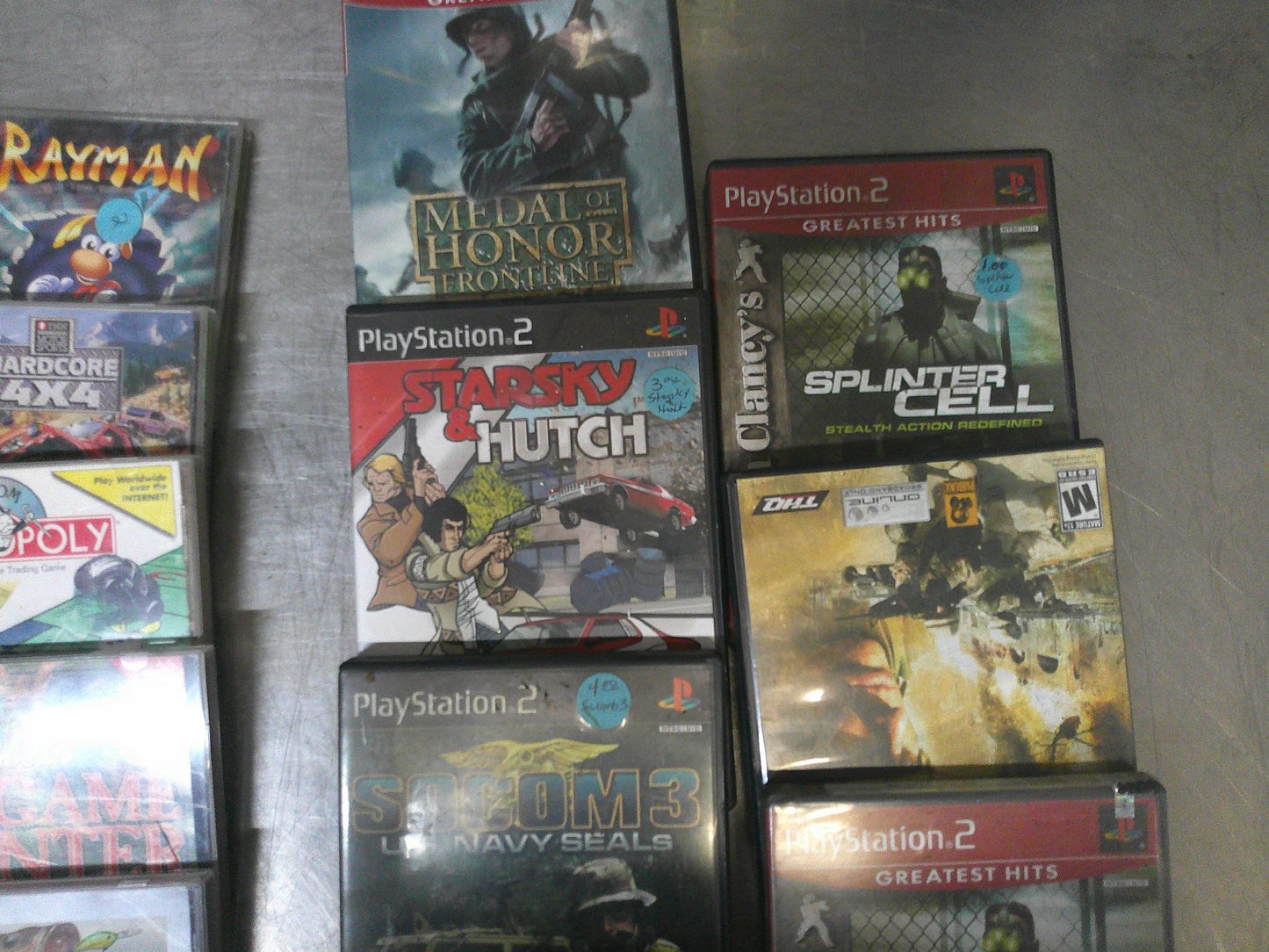Sony SCPH-101 PSone Console System with Controller and Games, RARE FIND!