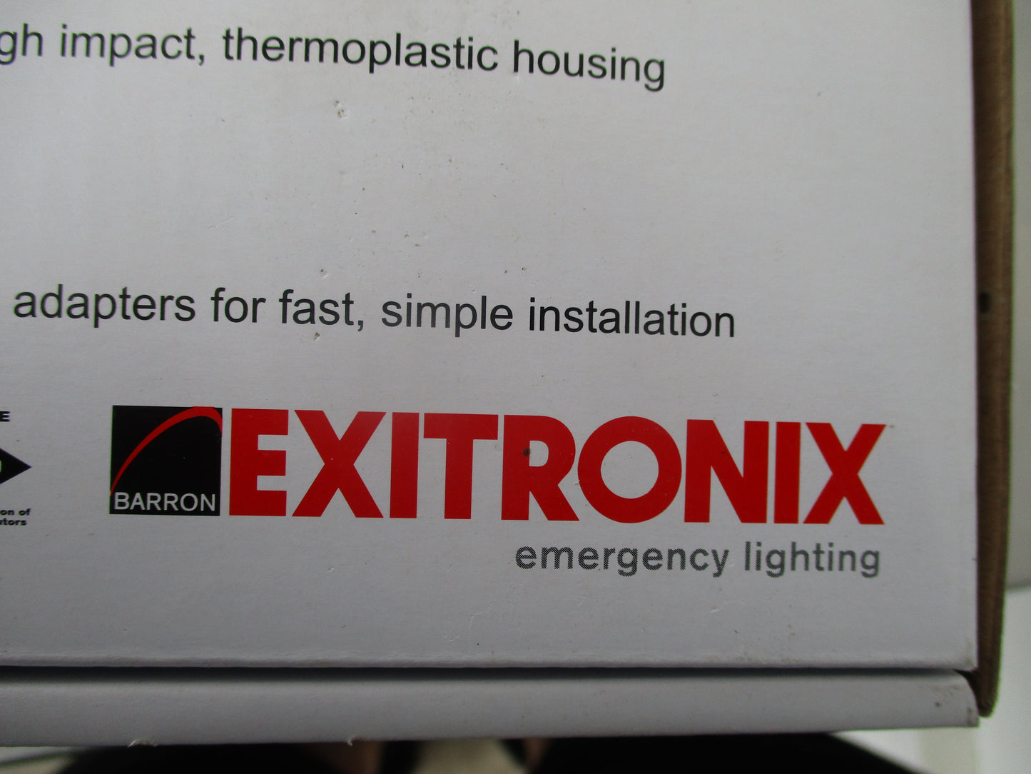 Exitronix LED-90, Emergency Light Fixture, LED, 2w, 120v, New-Old Stock, #8862
