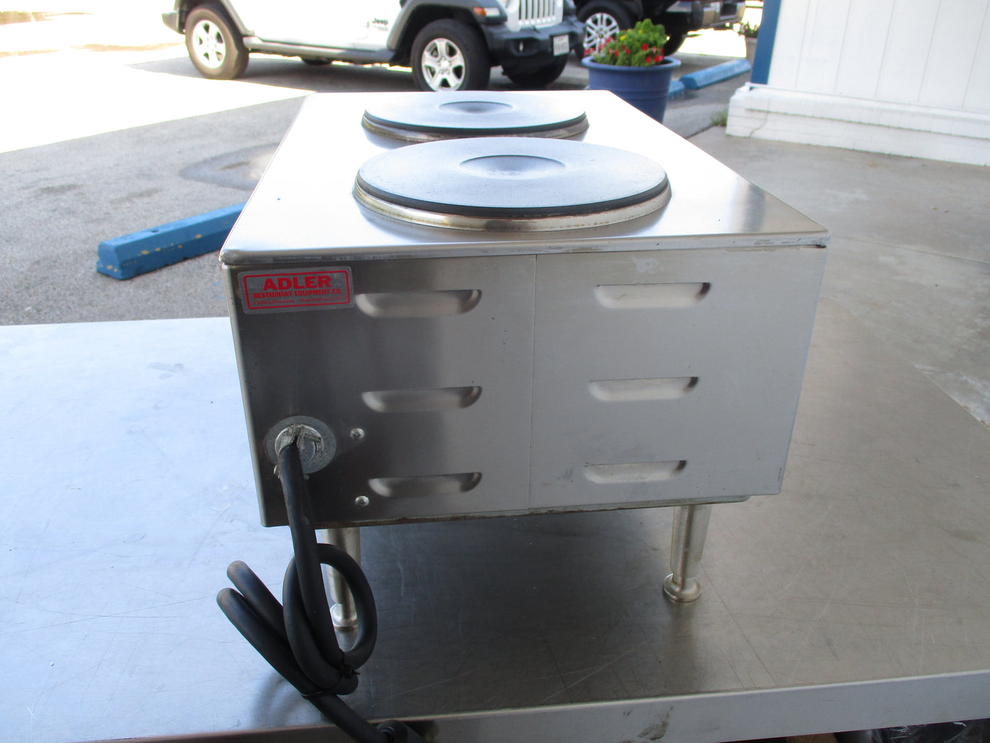 Wells H-70, Electric Dual French Top Hotplate w/ Infinite Controls, TESTED #8914