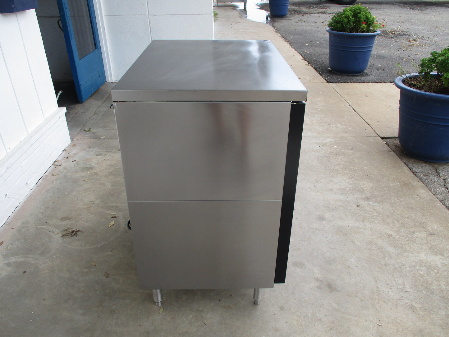 Perlick BBS36-RO, Stainless Back Bar Swing Door Bottle Cooler, TESTED, #8997