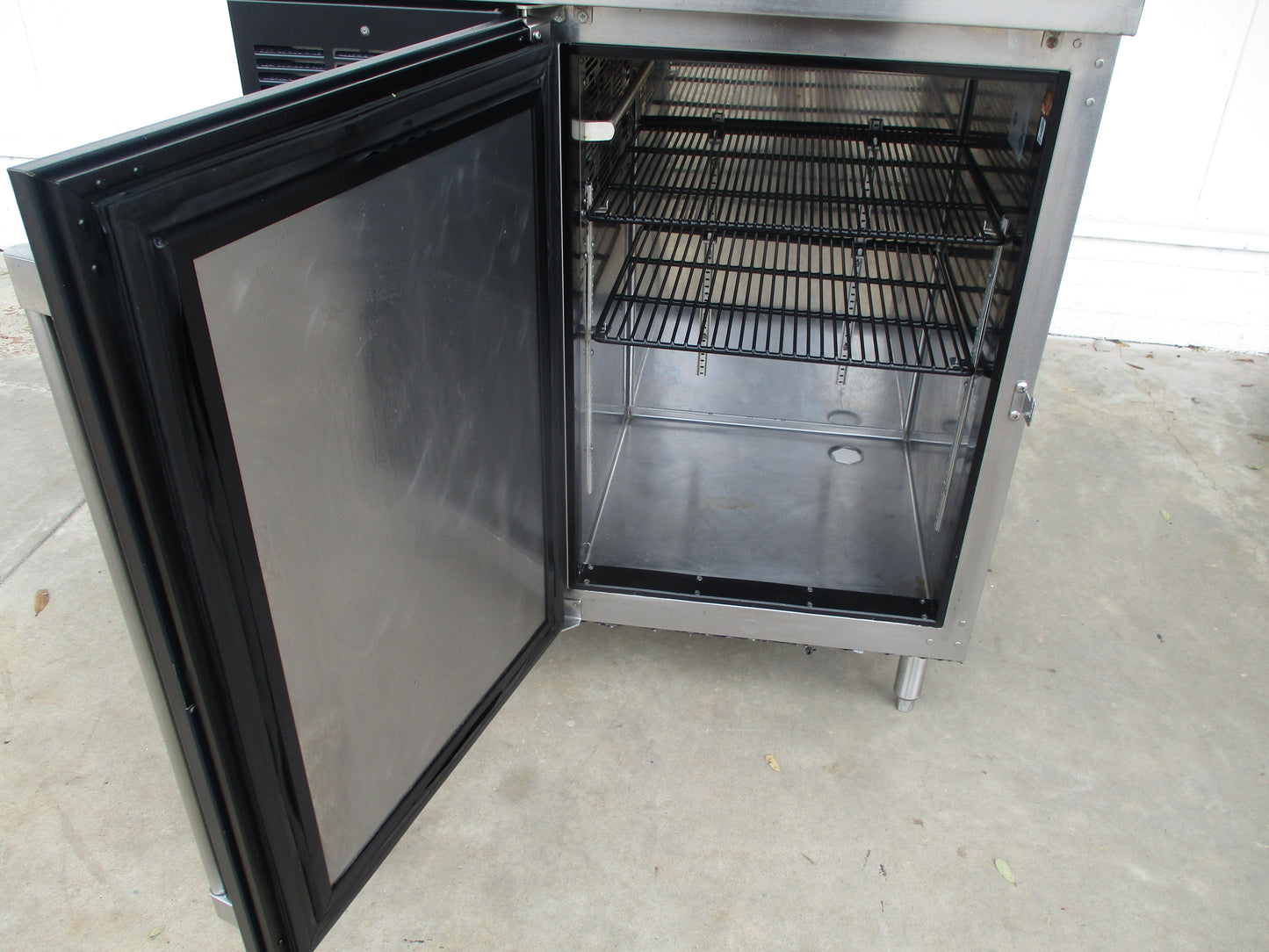 Perlick BBS36-RO, Stainless Back Bar Swing Door Bottle Cooler, TESTED, #8997
