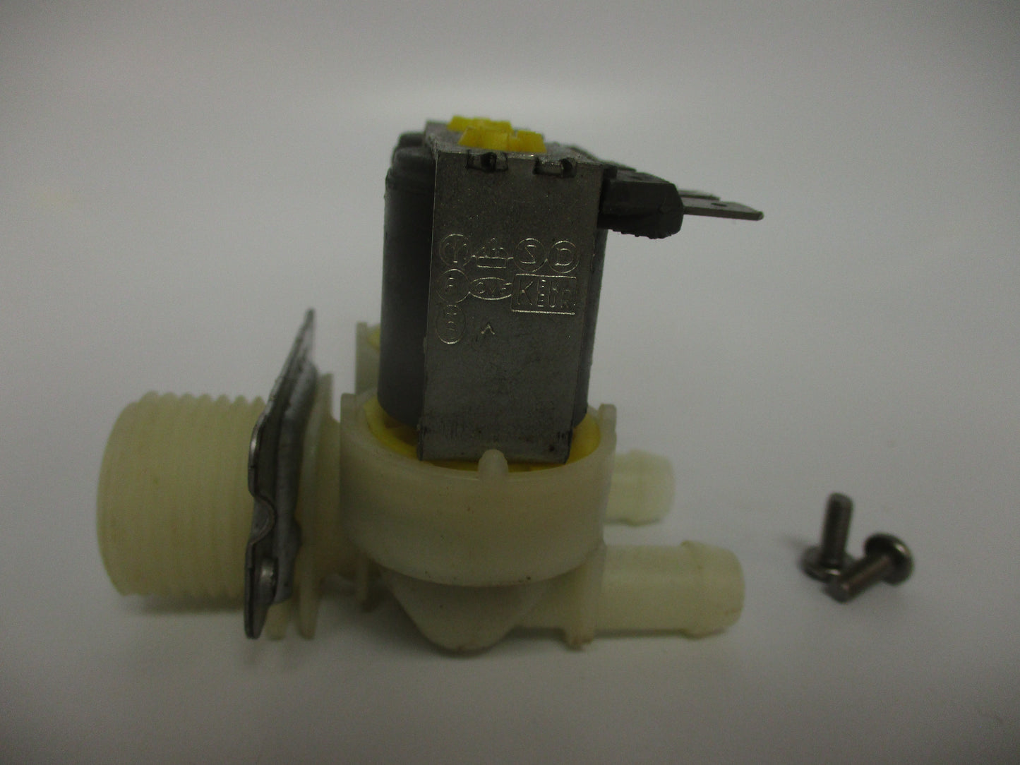 Groen Z071235, Water Fill Solenoid, 3/4" Thread, Dual 3/8" Hose Barbs, New-Old Stock, #9085
