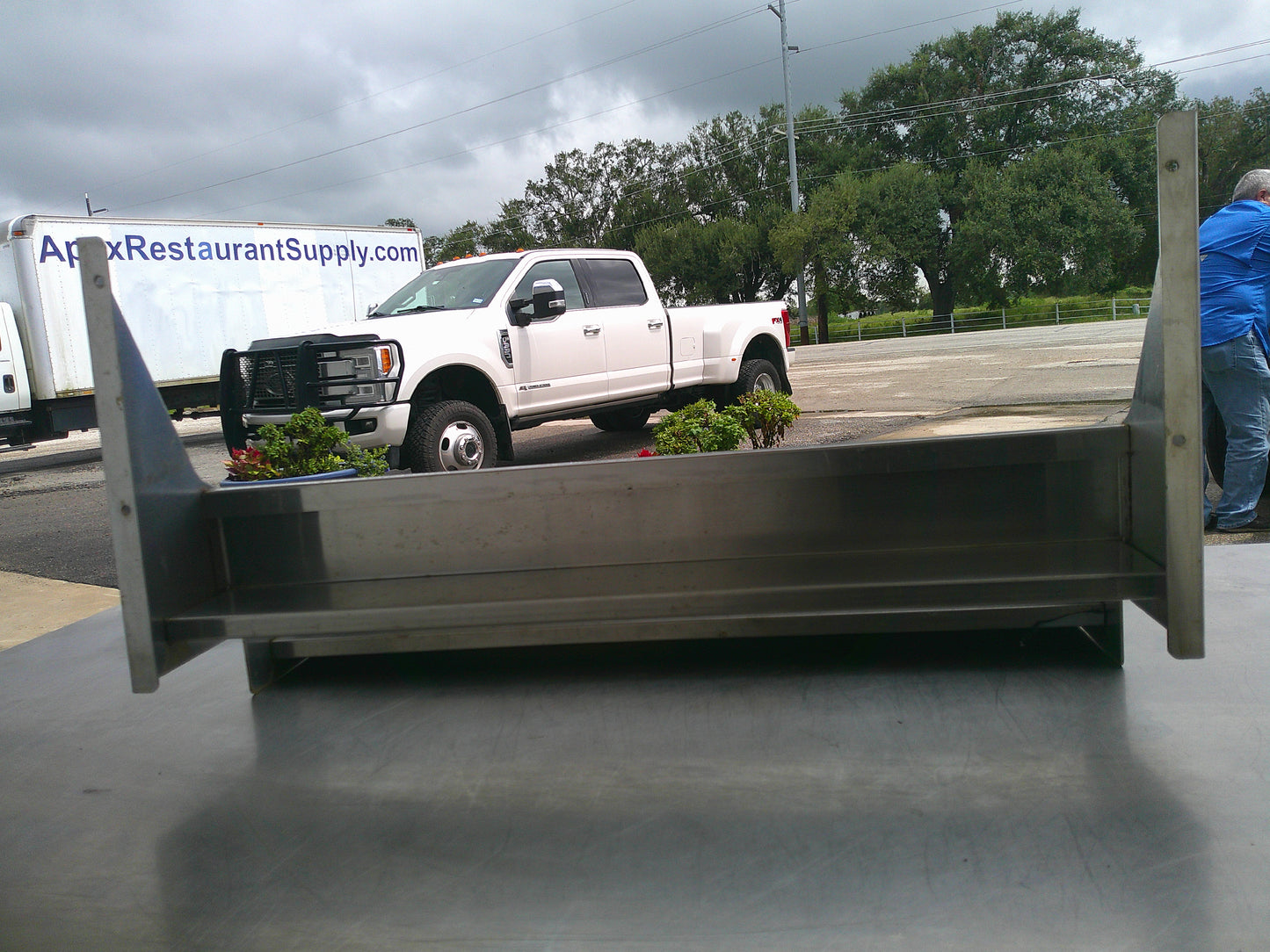 Stainless Steel Double Tier Compact Speed Rail, 24"W x 10"D x 12"H, STURDY #9154