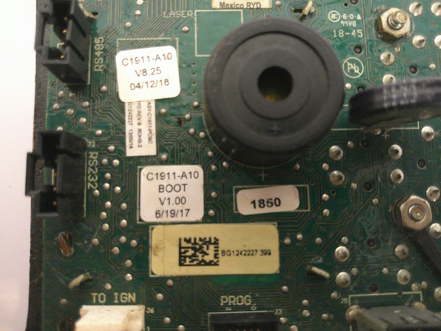 Middleby PS636G Part, Programmed Digital Display Board, PN: 73057, TESTED, #9434