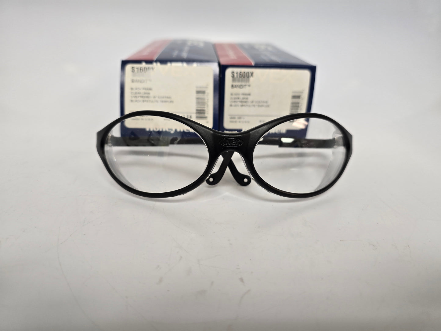 Lot of 2 Honeywell S1600X Protective Glasses, ANSI Compliant, New, #9626