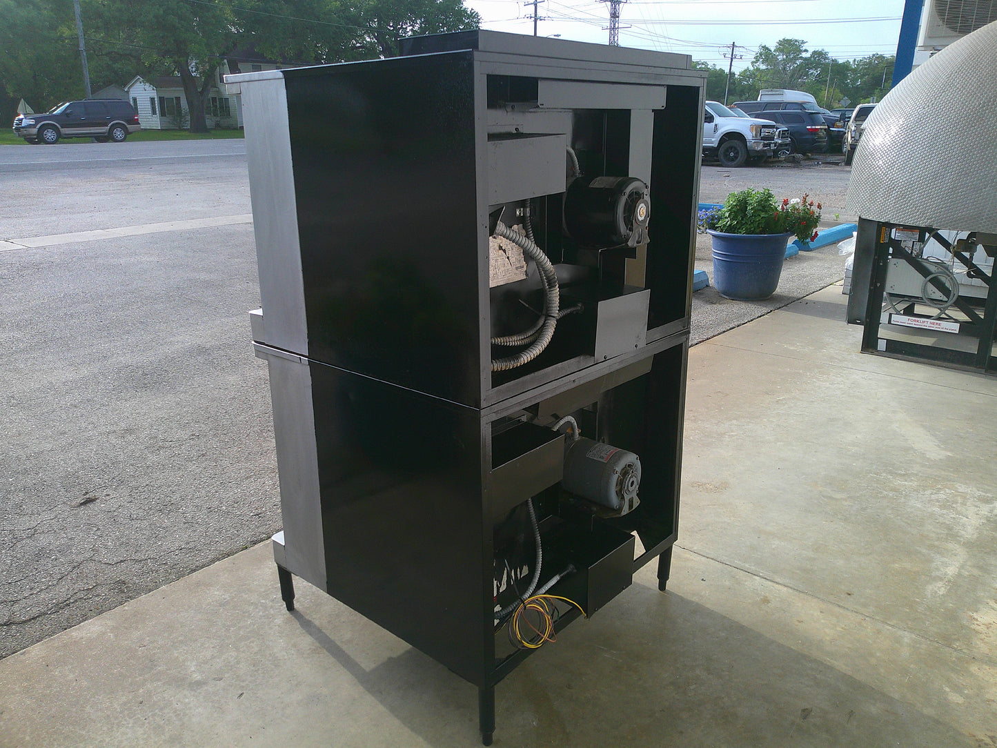 Blodgett Double Stack Convection Oven, HARDWIRED, TESTED, #8489