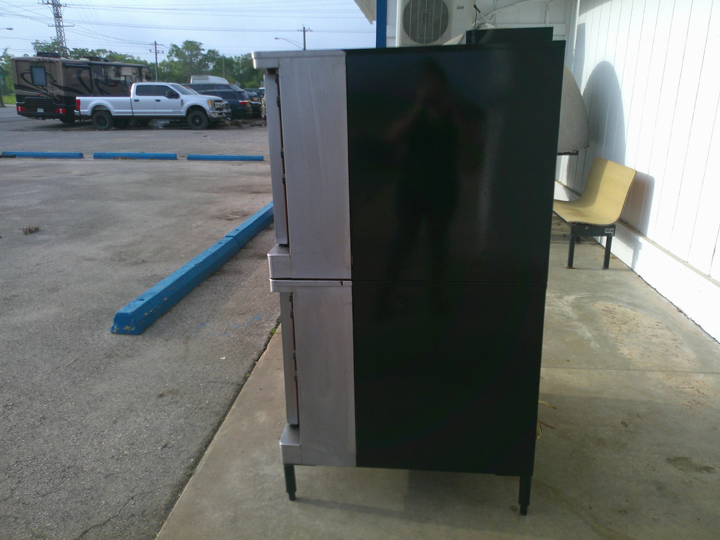 Blodgett Double Stack Convection Oven, HARDWIRED, TESTED, #8489