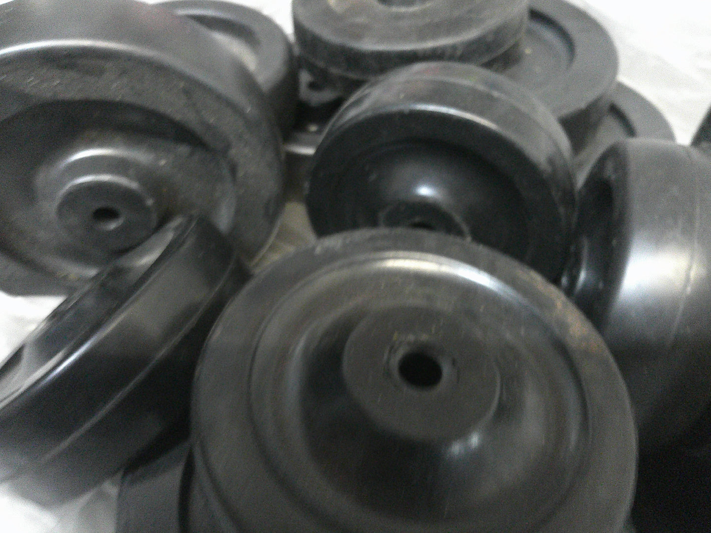 Lot of Mixed Wheels for Industrial Grade Casters, #9595