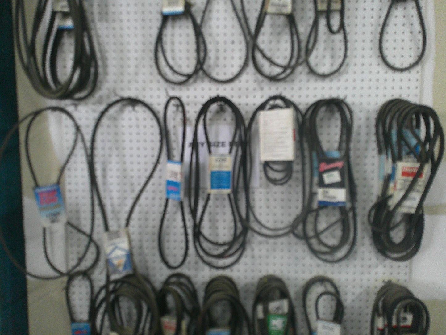 Lot of 70+, Commercial V-Belts, New-Old Stock, Multiple Sizes, MUST TAKE ALL, #9576