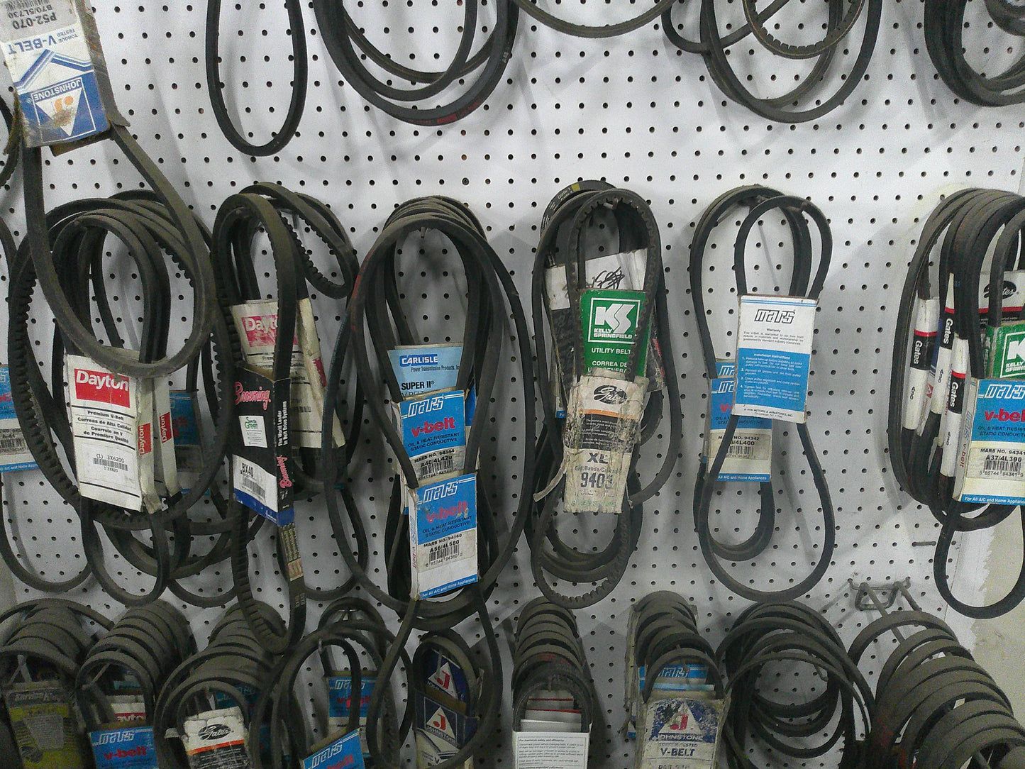Lot of 70+, Commercial V-Belts, New-Old Stock, Multiple Sizes, MUST TAKE ALL, #9576