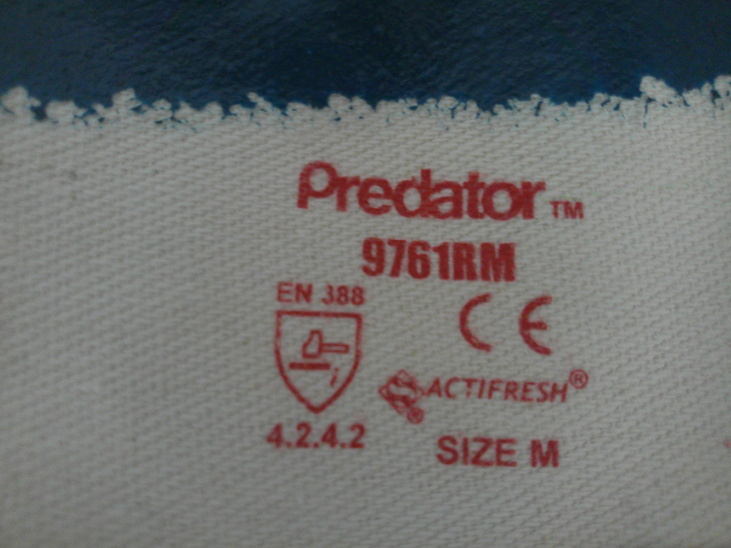 Lot of 21 Pairs, Predator 9761RM Industrial Work Gloves, New-Old Stock, #9628