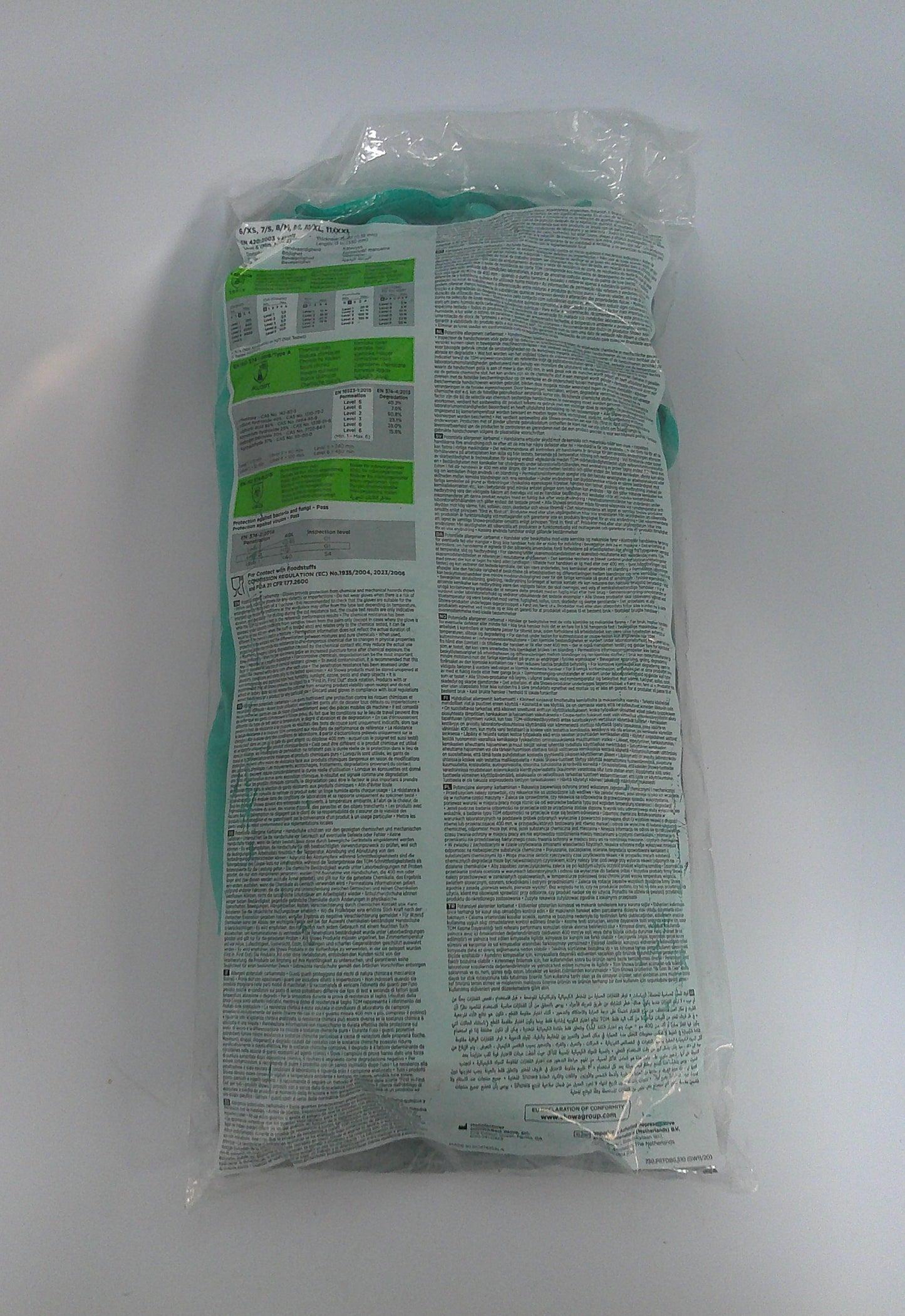Lot of 36 Pairs, SHOWA 730 Nitrile Chemical Resistant Safety Gloves, New-Old Stock, #9630