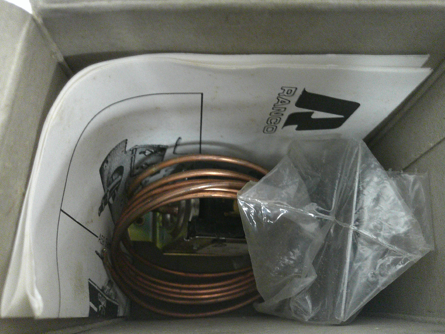 Lot of 6, Commercial Refrigeration Thermostats, NEW-OLD STOCK, #9621