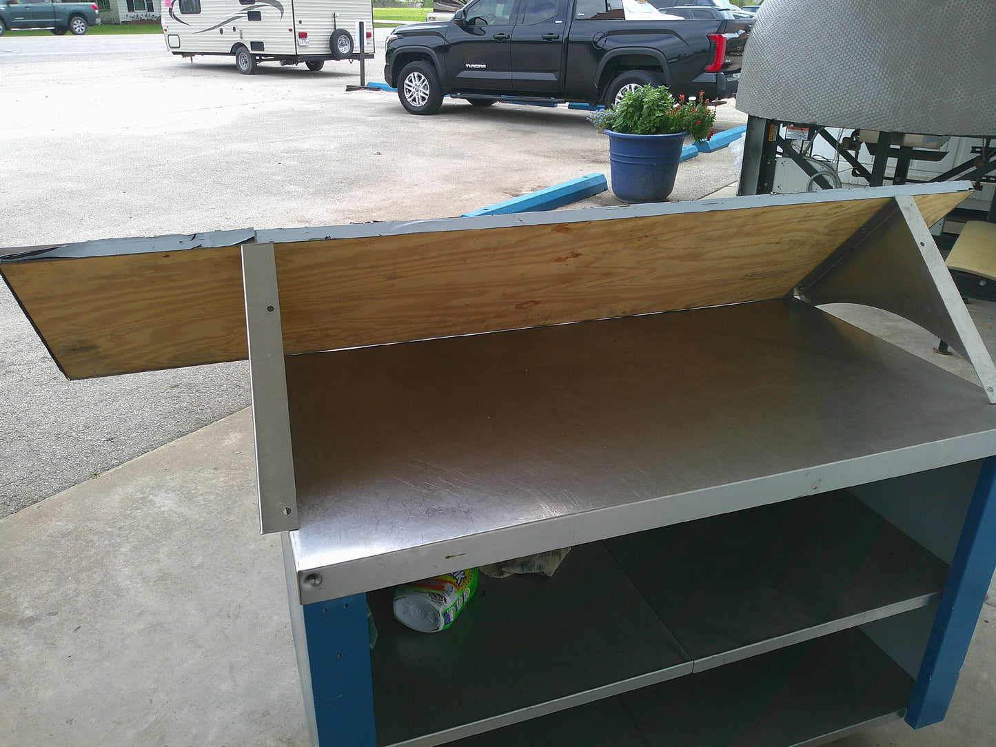 Commercial Grade Stainless Steel Wall-Mount Shelving, 71" x 16", #9618