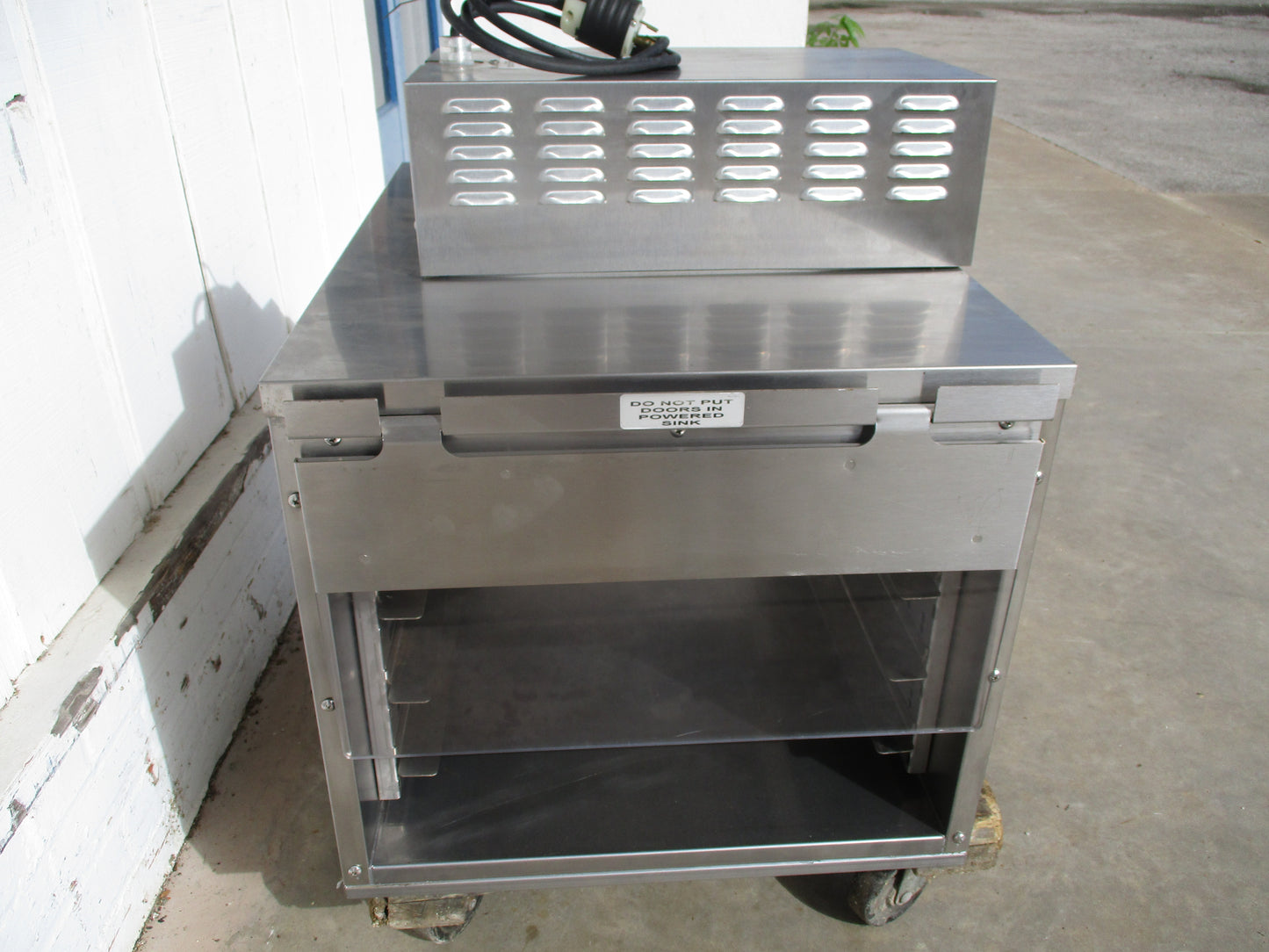 Carter Hoffman Countertop Pass Through Warmer 208 Volt 1 Ph. #6137c