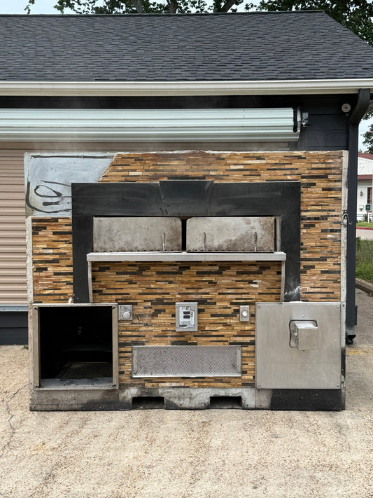 WoodStone WS-FD-9660-RFG-L-IR-CL-NG Natural Gas Deck Pizza Oven, TESTED, #9678c