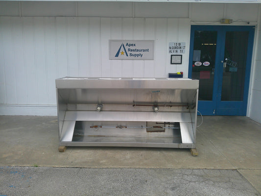 Commercial Grade Stainless Steel Type 1 Vent Hood, #9679