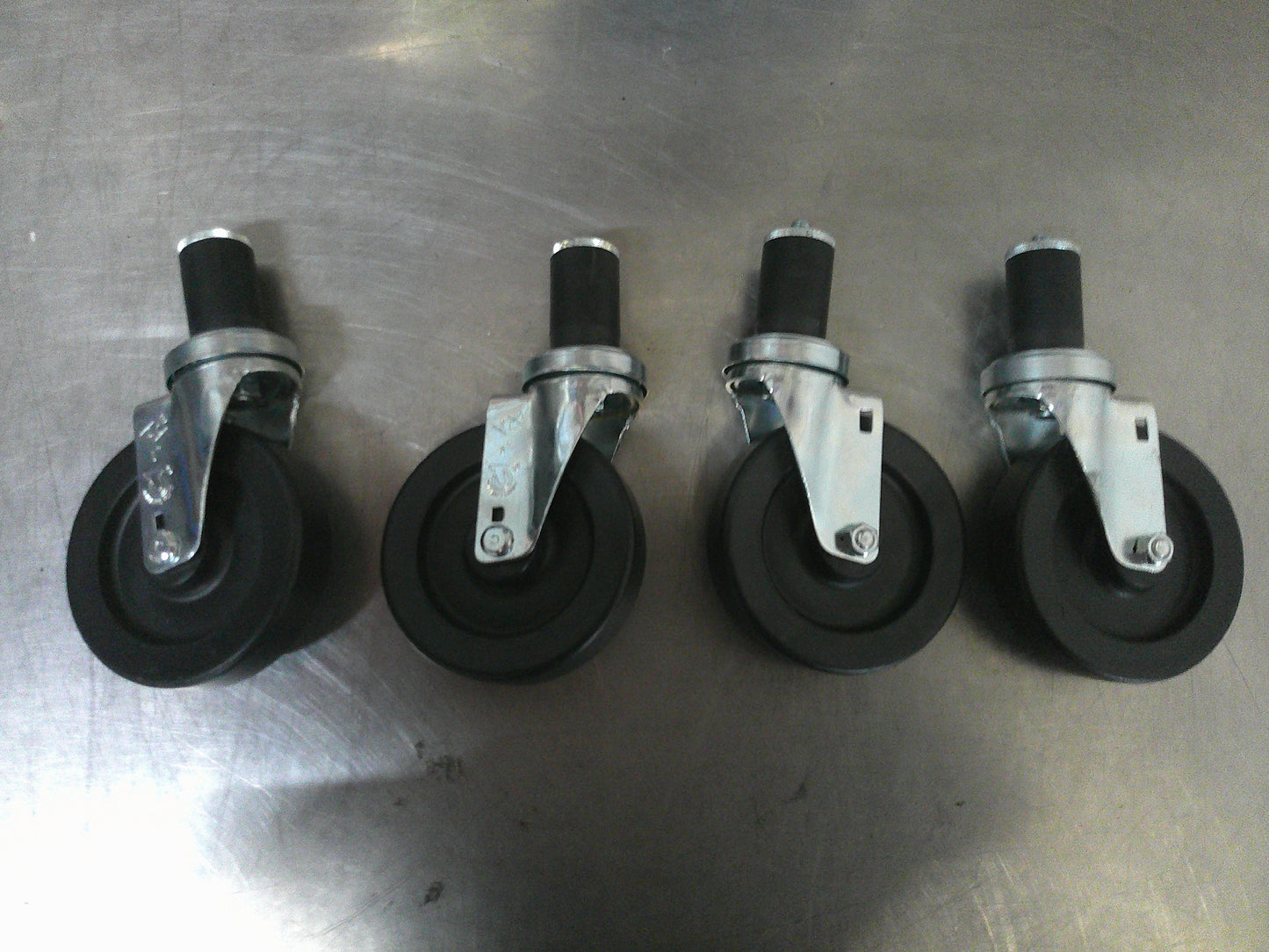 Commercial Grade Casters, 5" Threaded Casters, #9616