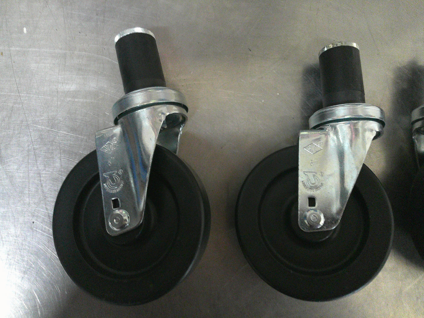 Commercial Grade Casters, 5" Threaded Casters, #9616