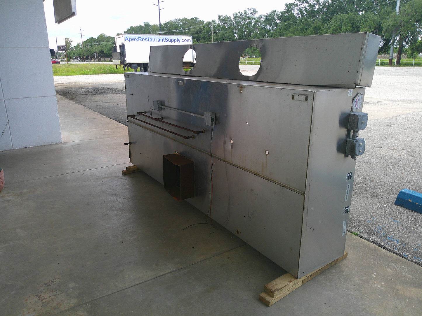 Commercial Grade Stainless Steel Type 1 Vent Hood, #9680