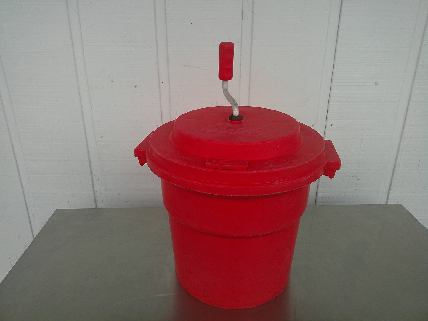 ChefMaster 90005, Commercial 5 Gallon Manual Salad Spinner, TESTED, #9466c