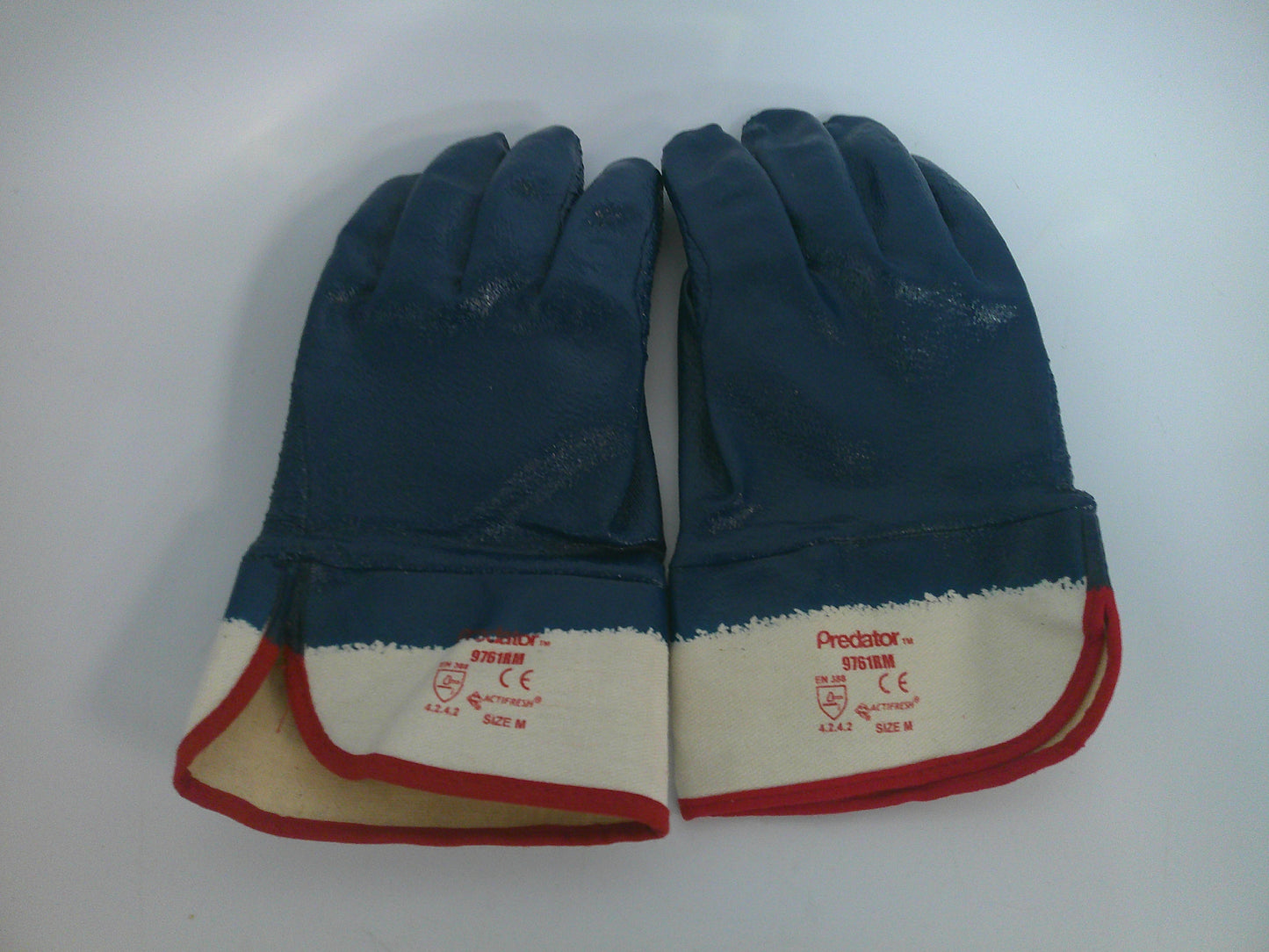 Lot of 21 Pairs, Predator 9761RM Industrial Work Gloves, New-Old Stock, #9628