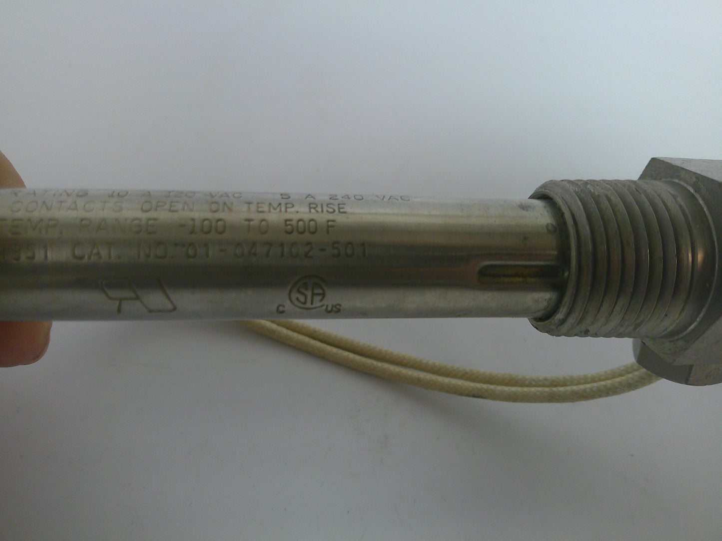 Fenwal 01-047102-501 Thermo Switch for UltraFryer, NEW-OLD STOCK, #9632