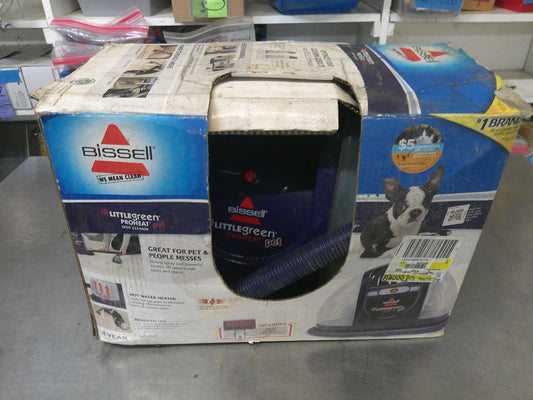 Bissell 50Y6-W, LittleGreen ProHeat Spot Cleaner, New in Box, NEVER USED!