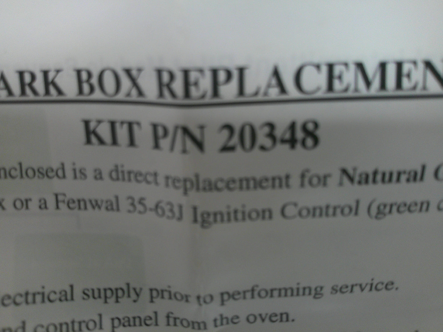 AllPoints 44-1266, Replacement Ignition Control Board, NEW-OLD STOCK, #9666