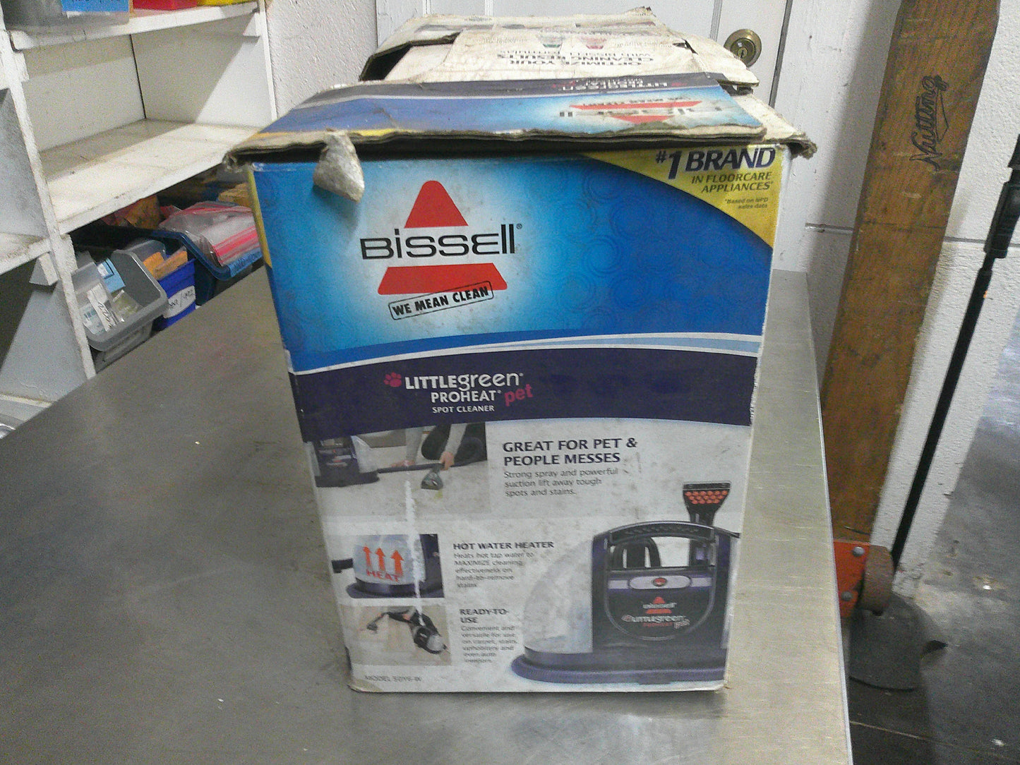 Bissell 50Y6-W, LittleGreen ProHeat Spot Cleaner, New in Box, NEVER USED!
