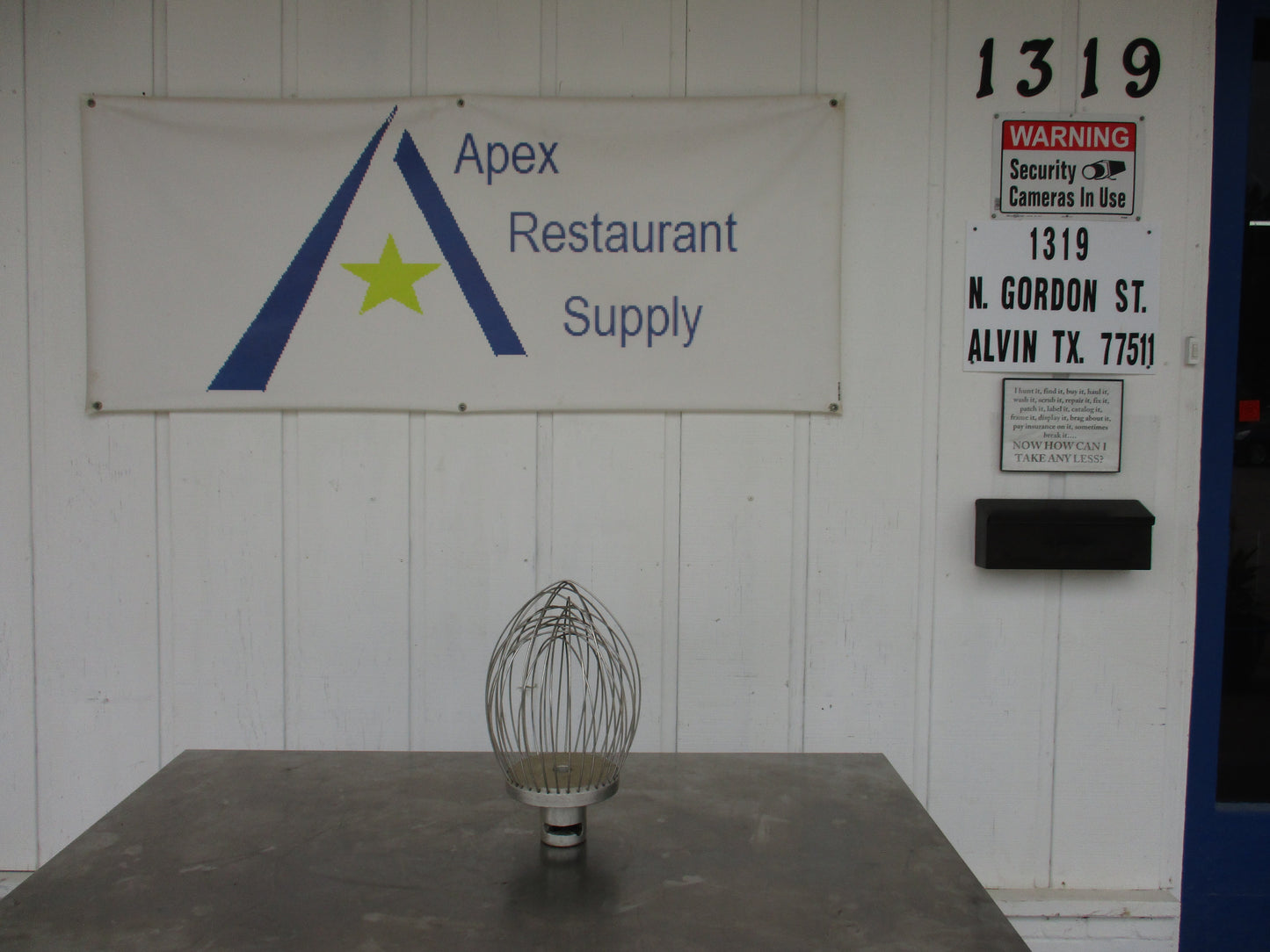 Universal Wire Whip Whisk Attachment for 30qt Mixers, Heavy Duty, #3331